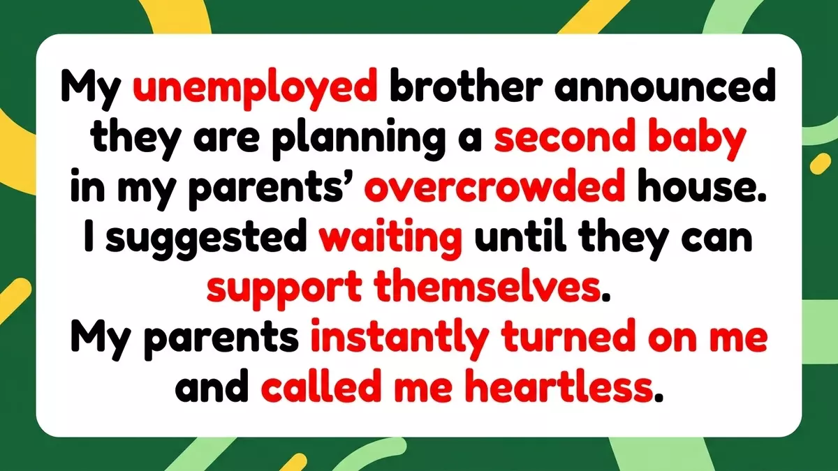 Family Drama Explodes As Unemployed Brother Takes Over Sister’s Space