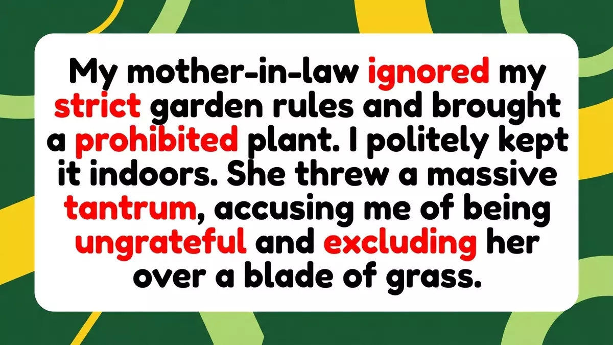 Gardening Warfare: Homeowner Rejects Mother-in-Law’s Non-Native Plant Gift, Igniting Family Feud