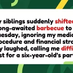 Hierarchies and Hot Dogs: Family Upends Month-Old Barbecue for Six-Year-Old’s Party