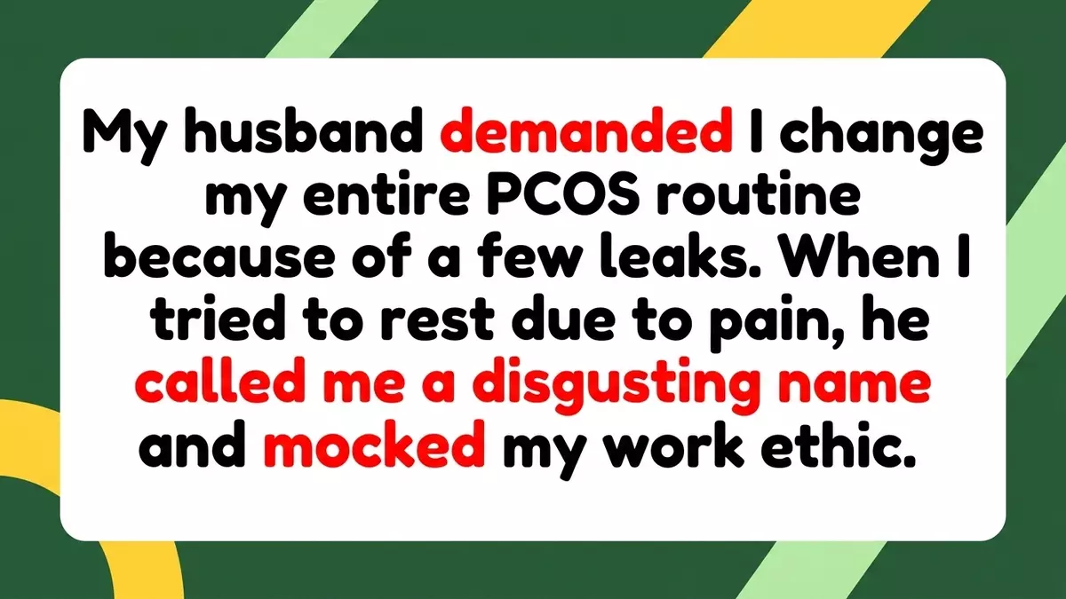 Somatic Surveillance: Husband Under Fire After Micromanaging Wife’s PCOS Routine and Insulting Her Gym Habits