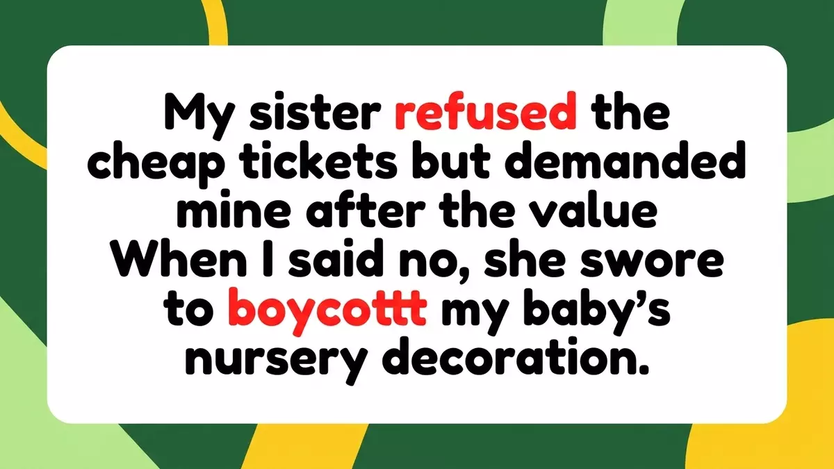 Ticket Turnaround: Pregnant Sister’s World Cup Windfall Prompts Petty Nursery Boycott