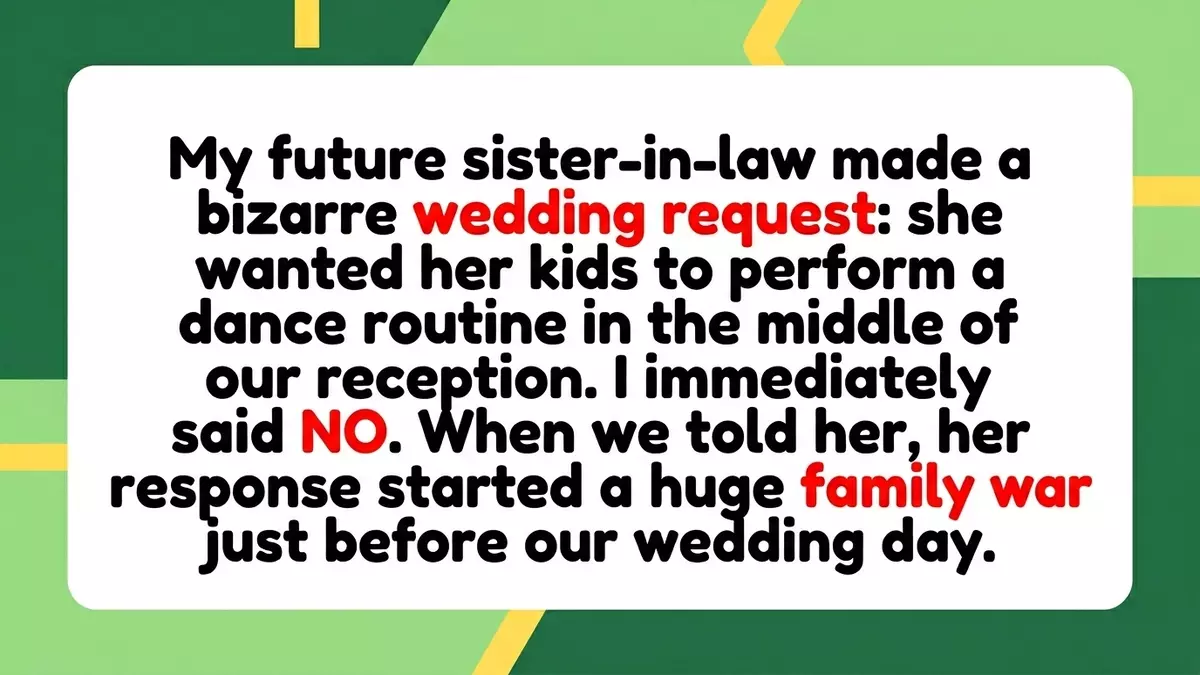 Wedding Showdown: Bride Rejects In-Law’s Bizarre Reception Request